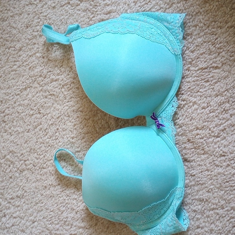Blue 34 D Victoria's Secret Dream Angels pushup